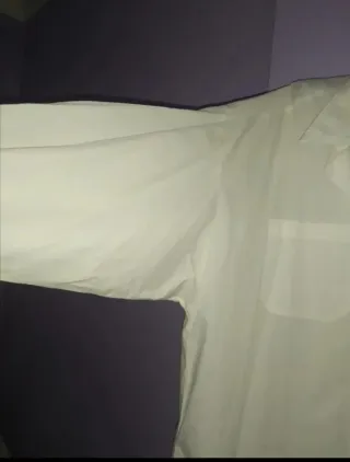 Camisa blanca oversize mujer