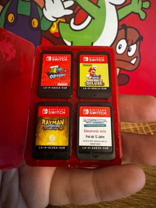 Pack 4 Juegos Nintendo Switch: Mario, Rayman, PvZ