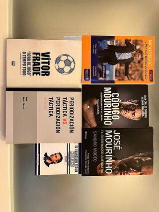 Pack libros Jose Mourinho y Periodización Táctica