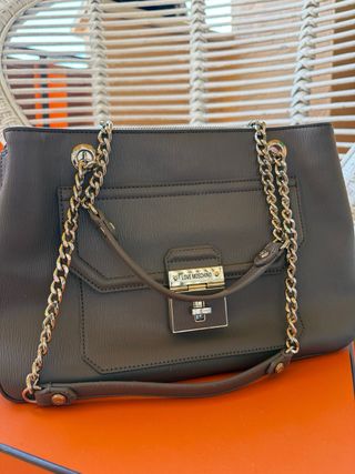Bolso Love Moschino Negro Cadena