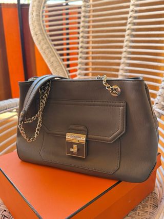 Bolso Love Moschino Negro Cadena