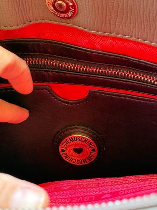 Bolso Love Moschino Negro Cadena