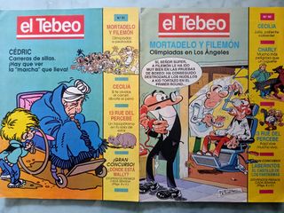 Comics de Mortadelo y Filemón. Francisco Ibáñez.