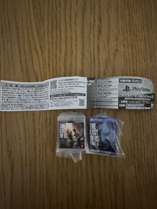 The Last of Us PS3 y PS4 Llaveros Gashapones