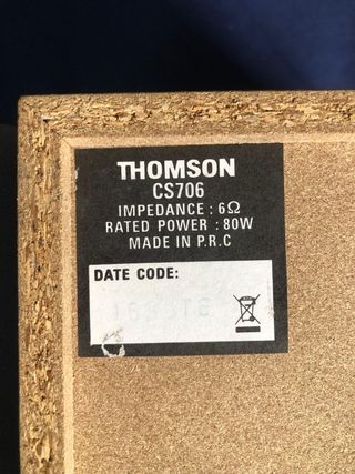 Altavoces Thomson CS-706