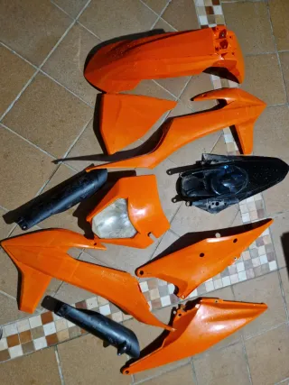 Kit Plásticos KTM EXC TPI 2020-2023 Naranja
