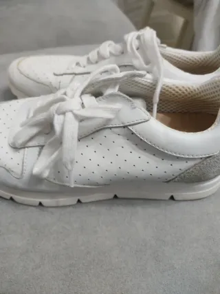 Botines blancos mujer Cortefiel