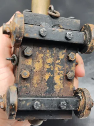 Modellino Cannone Navale Ottone Ghisa