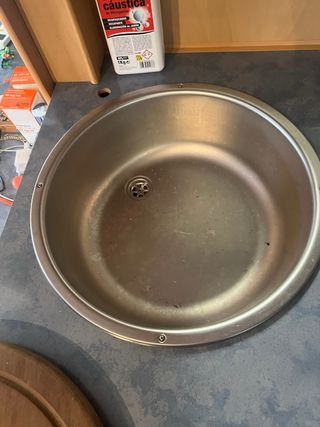 Mueble cocina caravana con nevera trivalente