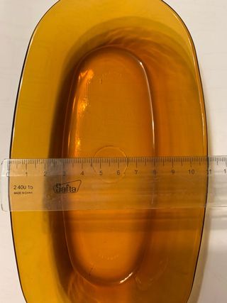 2 Bandejas Duralex Ámbar