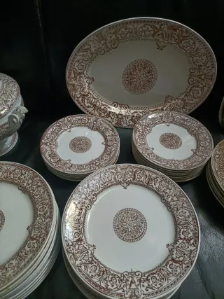 Antigua vajilla La Cartuja