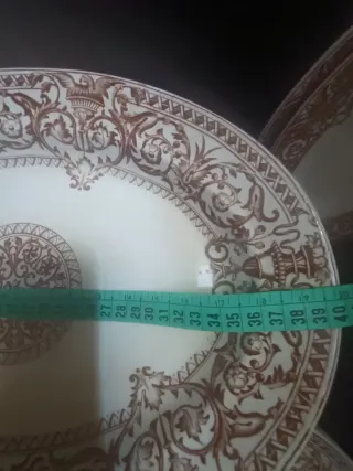 Antigua vajilla La Cartuja