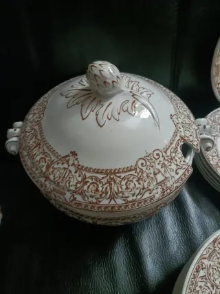 Antigua vajilla La Cartuja