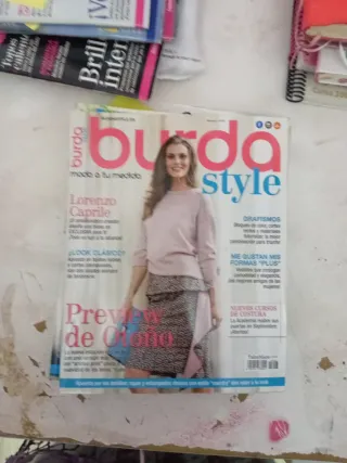 Revistas burda style 12 y manos maravillosas