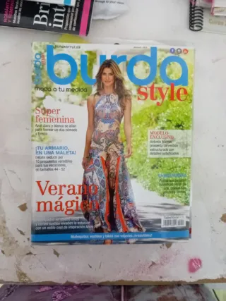 Revistas burda style 12 y manos maravillosas