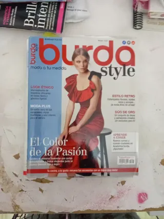 Revistas burda style 12 y manos maravillosas