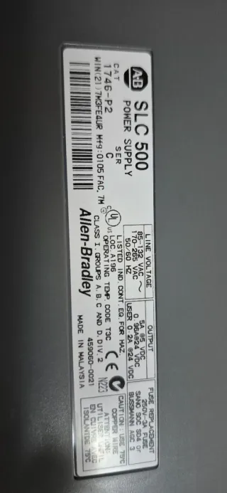 Fonte Alimentação Allen-Bradley 1746-P2