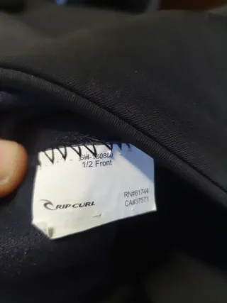 Traje de neopreno Rip Curl negro