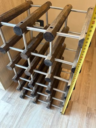 Cantinetta portabottiglie vintage industrial