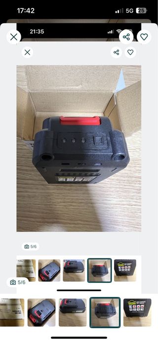 Bateria Dewinner VPCD9201B 20V 2000mAh Nova