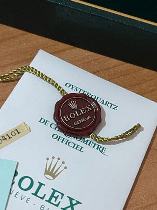Estuche Rolex Oyster Quartz