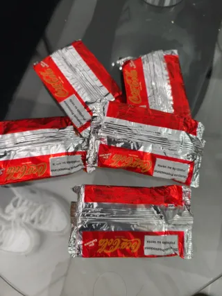 5 Sobres Gogós Magicbox Coca-Cola 1996