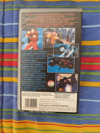 Película Akira DVD y VHS