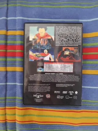 Película Akira DVD y VHS