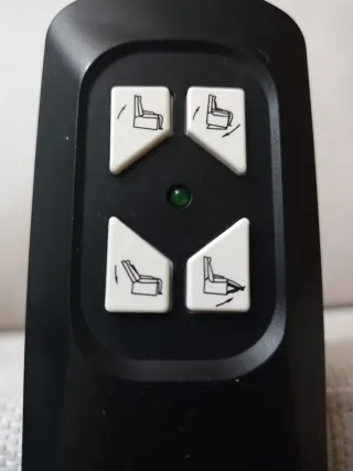 Sillón relax eléctrico beige