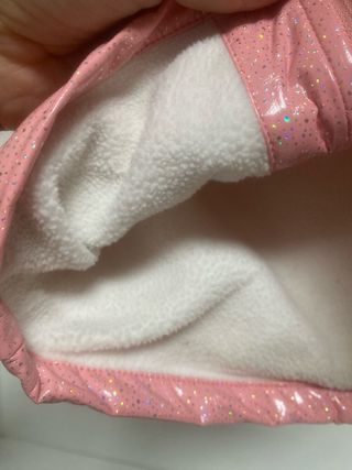 Abrigo rosa brillante para lluvia