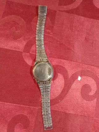 Relógio Vintage Hiral Digital Prata e Verde