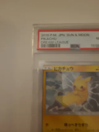 2 Cartas Pokémon Pikachu PSA 9/8 Japonés
