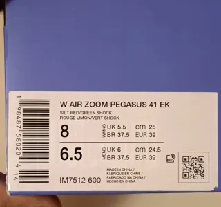 Nike Air Zoom Pegasus 41 EK Talla 39