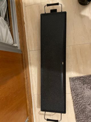 Plancha de cocina negra