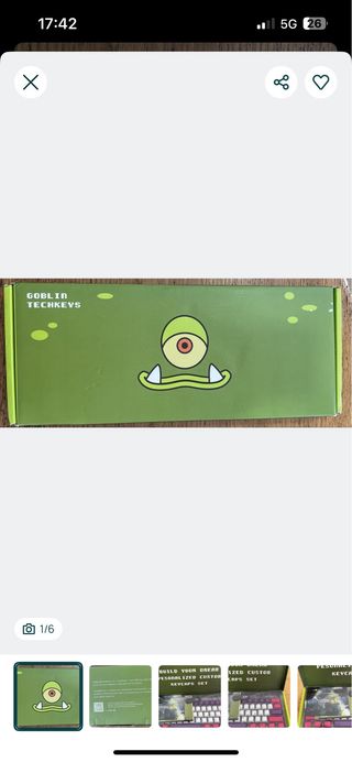 Teclas Goblin Techkeys Novas