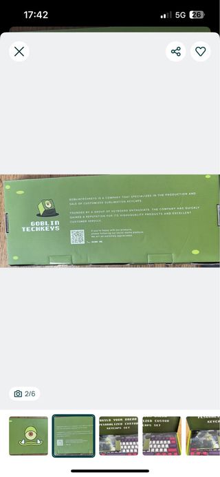 Teclas Goblin Techkeys Novas