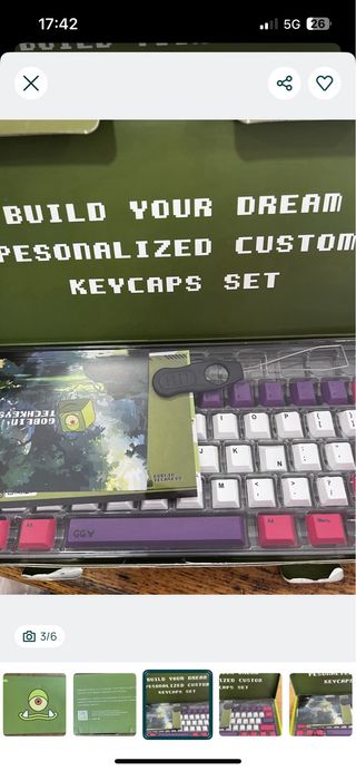 Teclas Goblin Techkeys Novas