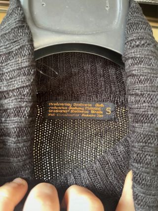 Vestido/Jersey Negro Talla S Stradivarius