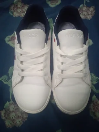 ZAPATILLAS TOMMY HILFIGER BLANCAS TALLA 35