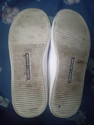 ZAPATILLAS TOMMY HILFIGER BLANCAS TALLA 35