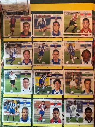Álbum Liga 1999/2000 Colección Cromos Oficial