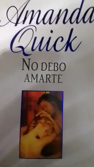 NO DEBO AMARTE