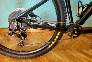 Bicicleta MTB Rockrider Negra Talla M,NUEVA.