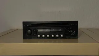 Radio de coche para Citroën y Peugeot