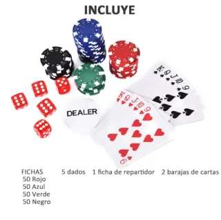 Maletín de Póker Completo