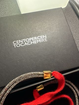 Collana Centopercento Tocacashmere filo argento