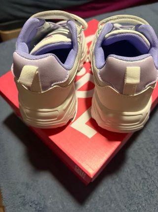 Zapatillas Niña Oh Girl Blancas y Moradas Talla 31