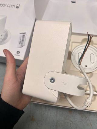 Cámara Exterior Eve Blanca