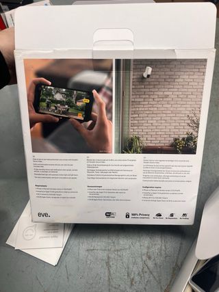 Cámara Exterior Eve Blanca