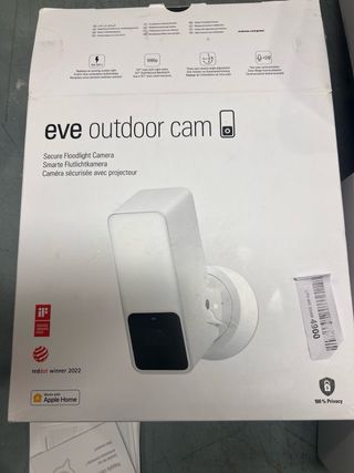 Cámara Exterior Eve Blanca